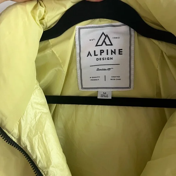 Alpine Design Light Yellow Jacket - Picture 5 of 11